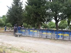 URMUŞA MEZARLIK BAHÇE DUVAR ÇALIŞMALARI